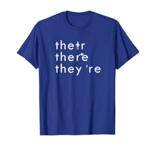 Ladda upp bild till gallerivisning, There Their They're English Grammar Teacher Funny White Text 255187

