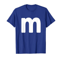 Ladda upp bild till gallerivisning, Letter m Shirt lower case alphabet matching Halloween Gift T-Shirt 71300
