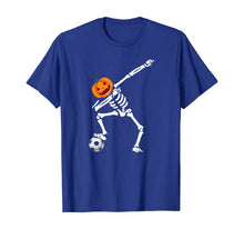 Ladda upp bild till gallerivisning, Funny Halloween Costume Dabbing Skeleton Soccer Gift T-Shirt 250144
