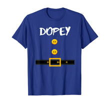 Ladda upp bild till gallerivisning, Dwarf Costume - Funny Halloween Gift Idea - Dopey T-Shirt 325686
