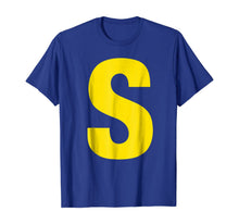 Ladda upp bild till gallerivisning, Initials Name Letter S-Simon Chipmunk Christmas Group Shirt 54898
