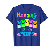 Ladda upp bild till gallerivisning, Hanging With My Peeps Shirt Colorful Bunny Easter day Gifts TShirt406135
