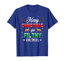 Ladda upp bild till gallerivisning, Funny shirts V-neck Tank top Hoodie sweatshirt usa uk au ca gifts for Funny Alone At Home Movies Merry Christmas You Filty Animal T-Shirt 210674
