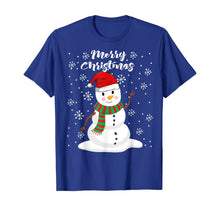 Ladda upp bild till gallerivisning, Funny shirts V-neck Tank top Hoodie sweatshirt usa uk au ca gifts for Christmas - Merry Christmas Snowman T-Shirt 911012
