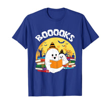 Ladda upp bild till gallerivisning, Booooks Ghost Reading Books Halloween Tshirt Gifts 286238
