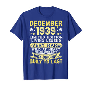 Funny shirts V-neck Tank top Hoodie sweatshirt usa uk au ca gifts for 1939 December 80 Years Old Tee 80th Birthday Gifts Christmas T-Shirt 631572