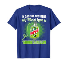 Ladda upp bild till gallerivisning, In Case Of Accident, My-Blood Type Is-Mountains TShirt T-Shirt 364409
