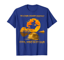 Ladda upp bild till gallerivisning, Witch Riding Brooms On A Dark Desert Highways Halloween T-Shirt 61531
