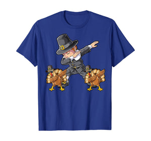 Funny shirts V-neck Tank top Hoodie sweatshirt usa uk au ca gifts for Dabbing Pilgrim Turkey Thanksgiving Day Gifts Boys Kids Dab T-Shirt 51737