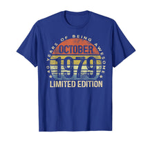 Ladda upp bild till gallerivisning, Born October 1979 Limited Edition Bday Gifts 40th Birthday T-Shirt 30861
