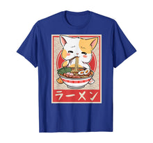 Ladda upp bild till gallerivisning, Kawaii Neko Ramen Cute Ramen Cat Japanese Noodle Funny Anime TShirt261156
