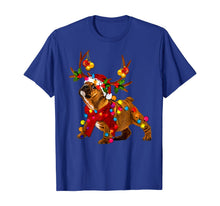 Ladda upp bild till gallerivisning, Funny shirts V-neck Tank top Hoodie sweatshirt usa uk au ca gifts for Santa bulldog gorgeous reindeer Light Christmas T-Shirt 270339
