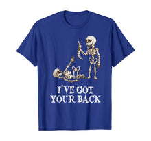 Ladda upp bild till gallerivisning, Skeleton I've got your back   T-Shirt 279646

