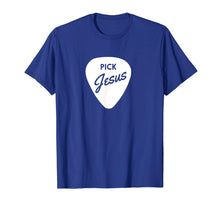 Ladda upp bild till gallerivisning, Funny shirts V-neck Tank top Hoodie sweatshirt usa uk au ca gifts for ChristianiTees: Guitar Pick Jesus T-Shirt 2656570
