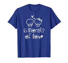 Ladda upp bild till gallerivisning, Funny shirts V-neck Tank top Hoodie sweatshirt usa uk au ca gifts for 6 Months Of Love Shirt. 6 Months Lovers Anniversary Gifts 1061076
