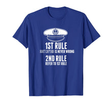 Ladda upp bild till gallerivisning, Boat Captain Is Never Wrong T Shirt Hat Gifts For Costume
