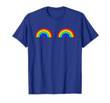 Ladda upp bild till gallerivisning, Gay Les Pride Rainbow Boobs T-Shirt LGBT Pride 23511
