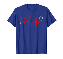 Ladda upp bild till gallerivisning, Funny shirts V-neck Tank top Hoodie sweatshirt usa uk au ca gifts for Stethoscope Heart Tshirt for Nurses, CNAs, Doctors, Medical 2032886
