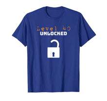 Ladda upp bild till gallerivisning, Funny shirts V-neck Tank top Hoodie sweatshirt usa uk au ca gifts for 40th Birthday Shirt Gifts - Level 40 Unlocked Over The Hill 1187051
