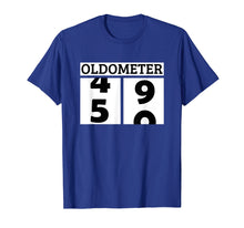 Ladda upp bild till gallerivisning, Funny shirts V-neck Tank top Hoodie sweatshirt usa uk au ca gifts for Mens Funny Oldometer 50th Birthday Counting Shirt 4158267
