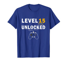 Ladda upp bild till gallerivisning, Funny shirts V-neck Tank top Hoodie sweatshirt usa uk au ca gifts for Level 15 Unlocked Birhday Gift TShirt Celebrate 15th Wedding 3485817
