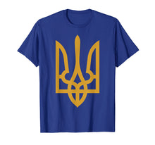 Ladda upp bild till gallerivisning, Funny shirts V-neck Tank top Hoodie sweatshirt usa uk au ca gifts for Tryzub (Gold) - Ukrainian Trident T-Shirt 2584251
