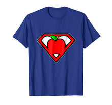 Ladda upp bild till gallerivisning, Funny shirts V-neck Tank top Hoodie sweatshirt usa uk au ca gifts for Super Teacher Shirt Superhero Shirt Apple Shirt Ripped Shirt 1474070
