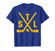 Ladda upp bild till gallerivisning, Vintage St. Louis Ice Hockey Sticks State Outline Shirt 151314
