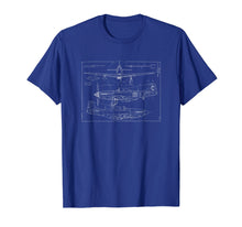 Ladda upp bild till gallerivisning, Funny shirts V-neck Tank top Hoodie sweatshirt usa uk au ca gifts for P-51D Mustang Bomber Blueprint Shirt 1482568
