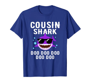 Funny shirts V-neck Tank top Hoodie sweatshirt usa uk au ca gifts for COUSIN Shark Doo Doo T-shirt Funny Gifts for Men Women 1521880
