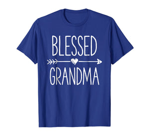 Blessed Grandma T Shirt Grandmother Mother Moms Women Gifts