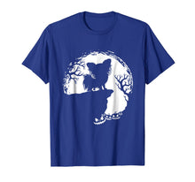 Ladda upp bild till gallerivisning, Moon Tree Pumpkin Mountain Incredible Tshirt Papillion Dog 773722
