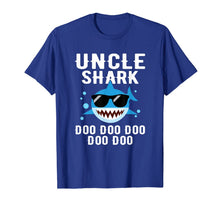 Ladda upp bild till gallerivisning, Uncle Shark Doo Doo Doo Funny Gifts Cute Family Shirt 159936
