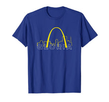 Ladda upp bild till gallerivisning, Gloria STL Playoff Hockey Bleed Blue Long Live The Note T-Shirt 161785
