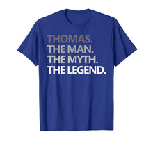 Ladda upp bild till gallerivisning, Funny shirts V-neck Tank top Hoodie sweatshirt usa uk au ca gifts for Mens Thomas The Man Myth Legend T Shirt Father's Day Gift Dad 4244571
