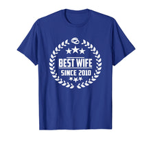 Ladda upp bild till gallerivisning, Funny shirts V-neck Tank top Hoodie sweatshirt usa uk au ca gifts for 9th Wedding Anniversary Gifts Best Wife Since 2010 274627
