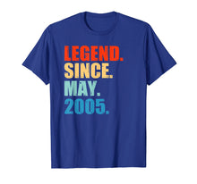 Ladda upp bild till gallerivisning, Funny shirts V-neck Tank top Hoodie sweatshirt usa uk au ca gifts for Legend Since May 2005 14th Birthday Gift 14 Years Old Shirt 130785
