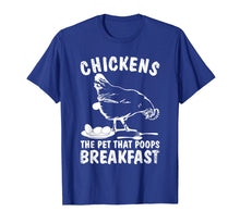 Ladda upp bild till gallerivisning, Funny shirts V-neck Tank top Hoodie sweatshirt usa uk au ca gifts for Funny Chickens Pet Poop Breakfast Backyard Farmer T-Shirt 1574460

