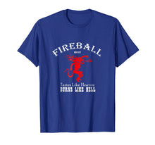 Ladda upp bild till gallerivisning, Fireball Whisky Bottle Wine Tastes Like Heaven Tshirt
