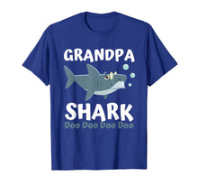 Ladda upp bild till gallerivisning, Fathers Day Gift from Wife Kids Baby Grandpa Shark Doo Doo T-Shirt 66328

