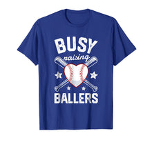 Ladda upp bild till gallerivisning, Funny shirts V-neck Tank top Hoodie sweatshirt usa uk au ca gifts for Busy Raising Ballers T shirt Baseball Women Mom Funny Gifts 2902820
