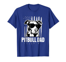Ladda upp bild till gallerivisning, Pitbull Dad Mens Shirt Proud American Pit Bull Dog T-shirt 166442
