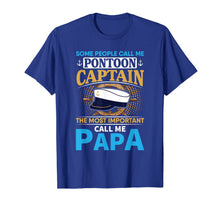 Ladda upp bild till gallerivisning, Mens Papa boating shirt, Pontoon boat captain shirt, Grandpa. 234891
