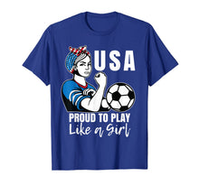 Ladda upp bild till gallerivisning, USA Womens Soccer Kit France 2019 Girls Football Fans Jersey T-Shirt 61743
