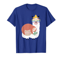 Ladda upp bild till gallerivisning, Funny Sloth Riding llama Alpaca T-Shirt 860113
