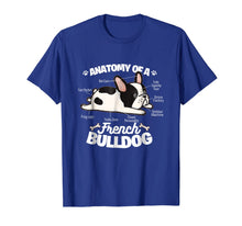 Ladda upp bild till gallerivisning, French Bulldog Graphic T Shirt Anatomy Of A French Bulldog 626279
