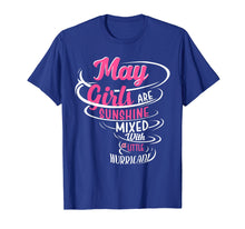 Ladda upp bild till gallerivisning, Funny shirts V-neck Tank top Hoodie sweatshirt usa uk au ca gifts for Funny May Girls Are Sunshine T-Shirt Women Birthday Gifts 1174092
