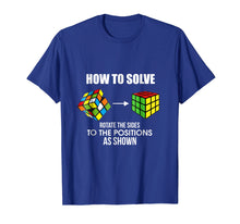 Ladda upp bild till gallerivisning, Funny shirts V-neck Tank top Hoodie sweatshirt usa uk au ca gifts for How To Solve Puzzle Cube - Funny Cubing Skills T-Shirt 950771
