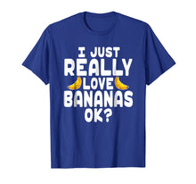 Ladda upp bild till gallerivisning, Funny shirts V-neck Tank top Hoodie sweatshirt usa uk au ca gifts for I Just Really Love Bananas Shirt - Banana Lover T Shirt 2502666
