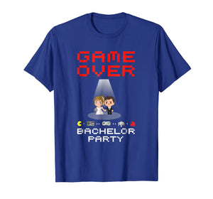 Funny shirts V-neck Tank top Hoodie sweatshirt usa uk au ca gifts for Groom Game Over Bachelor Party Funny Gamer Tshirt Gifts 1576448